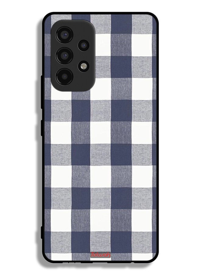 Tolwak Samsung Galaxy A53 5G Protective Case Cover Cloth Pattern - Image 1
