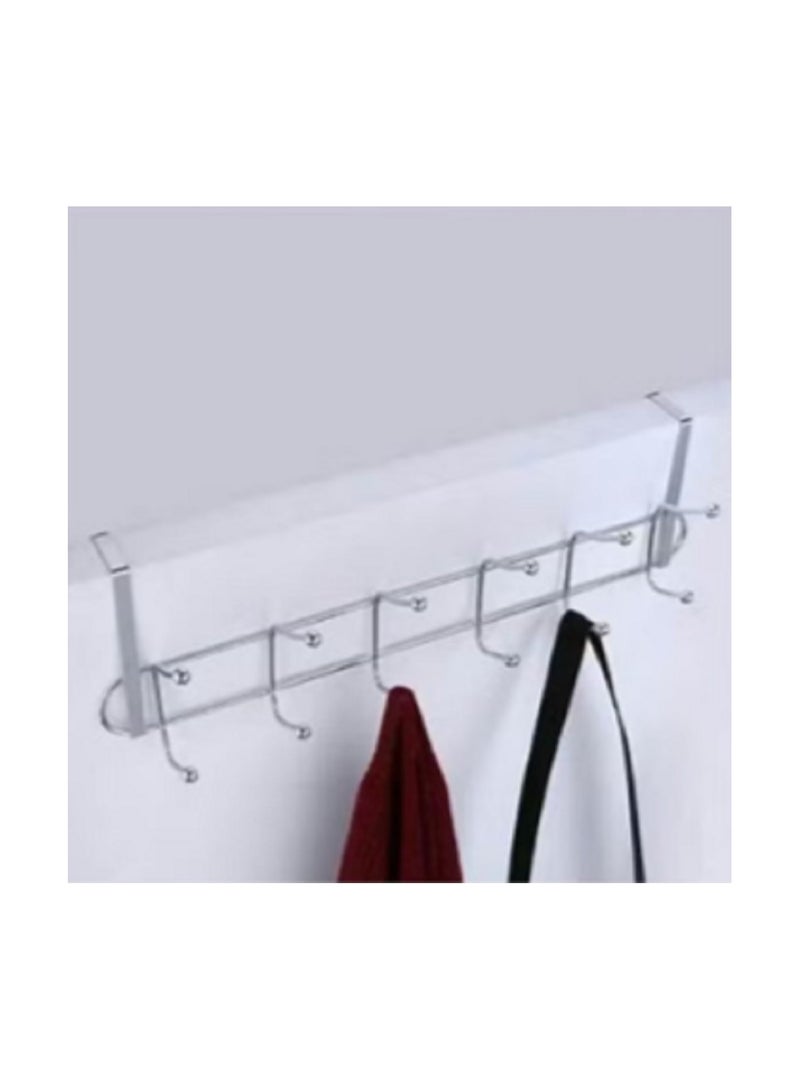 Rich House 12 Hook Silver Door Hanger - Image 1