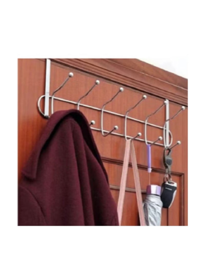 Rich House 12 Hook Silver Door Hanger - Image 2