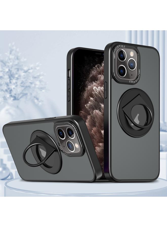 Zaboon Case For iPhone 11 Pro Max Rotating Ring Magnetic Holder Phone Case - Image 1