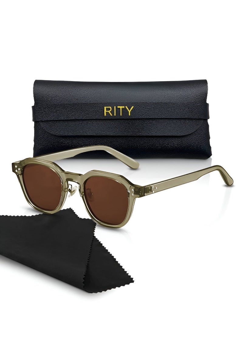 RITY Unisex Sunglasses with a Modern and Elegant Design – Polarized Lenses for Protection Against Harmful Rays - Image 1