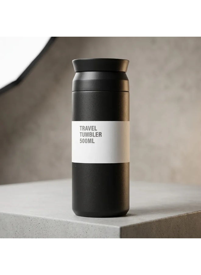 Stainless Steel Insulated Thermos Sports Water Bottle Keep Cold And Hot For 8-12 Hours BPA Free Drinking Flasks 500ml - Image 3