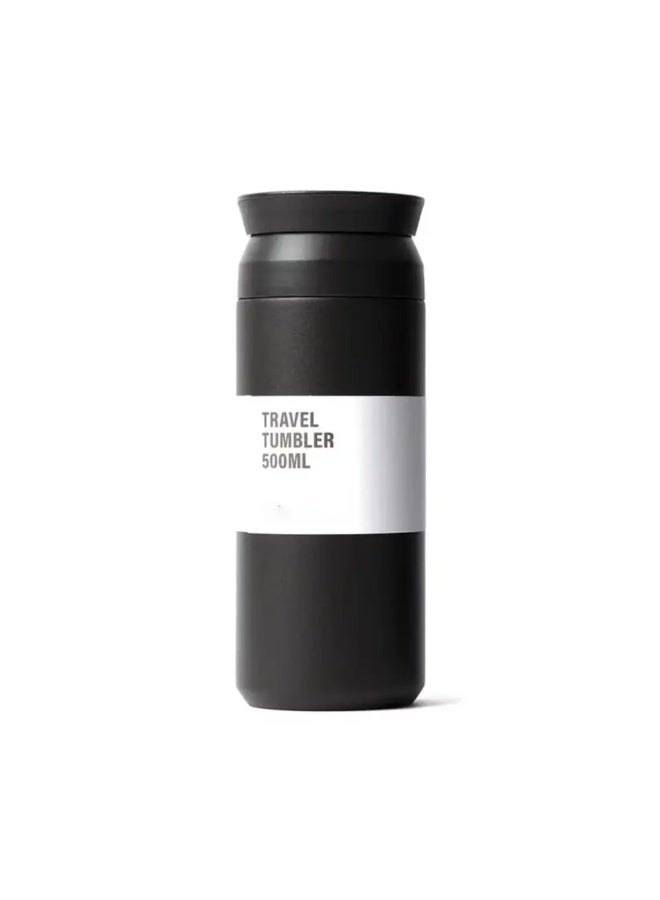 Stainless Steel Insulated Thermos Sports Water Bottle Keep Cold And Hot For 8-12 Hours BPA Free Drinking Flasks 500ml - Image 1
