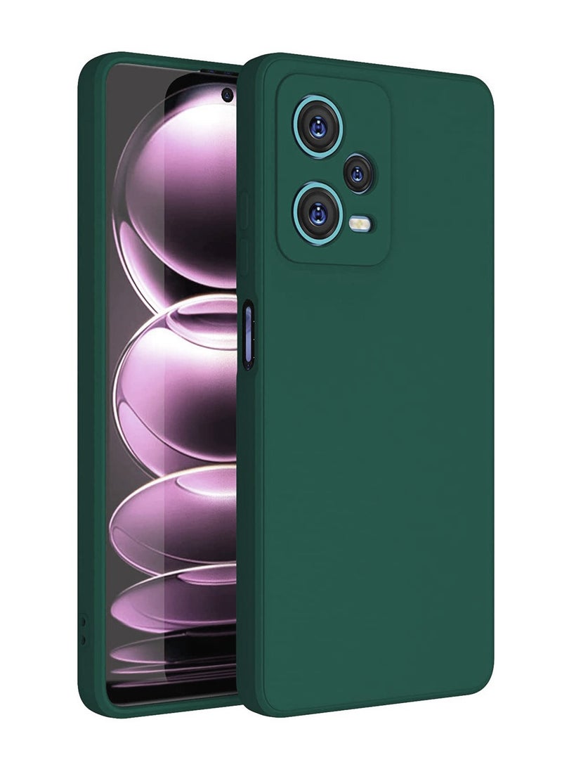 BORTONY Redmi Note 12 Pro Plus Cover 5G Slim Fit Soft TPU Back Cover Flexible Soft Silicone Case Matte with Camera Protection for Xiaomi Redmi Note 12 Pro Plus 5G - Image 1