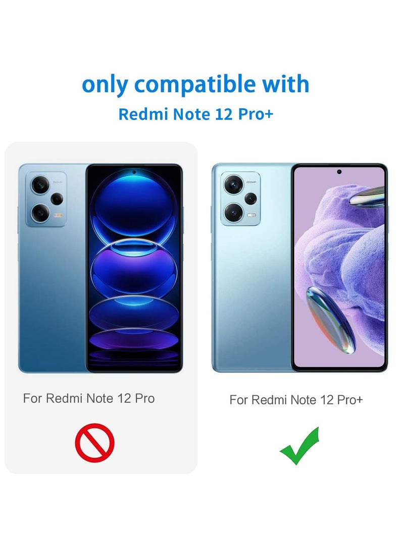 BORTONY Redmi Note 12 Pro Plus Cover 5G Slim Fit Soft TPU Back Cover Flexible Soft Silicone Case Matte with Camera Protection for Xiaomi Redmi Note 12 Pro Plus 5G - Image 2