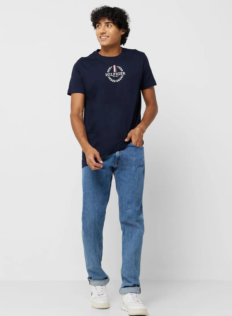 TOMMY HILFIGER Logo Crew Neck T-Shirt