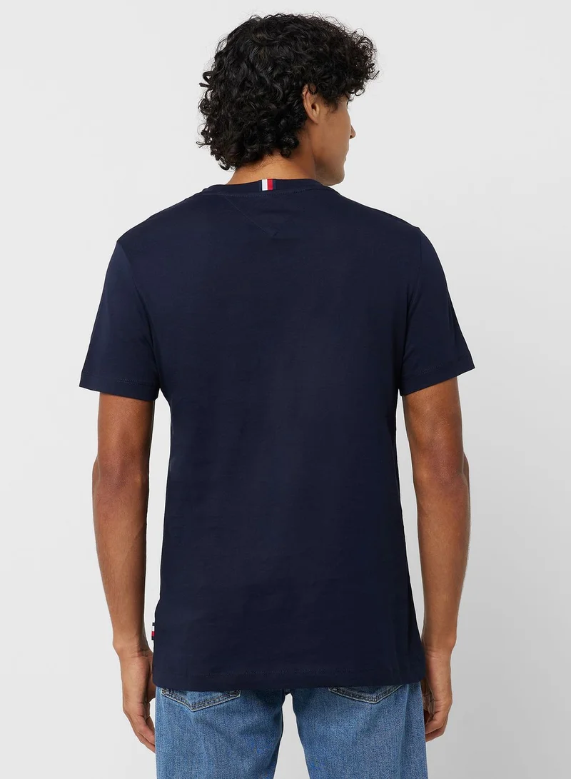 TOMMY HILFIGER Logo Crew Neck T-Shirt