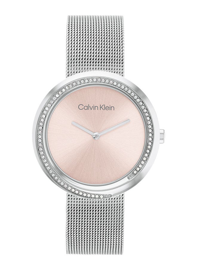 CALVIN KLEIN Twisted Bezel Women's Stainless Steel Wrist Watch - 25200149  - Image 1