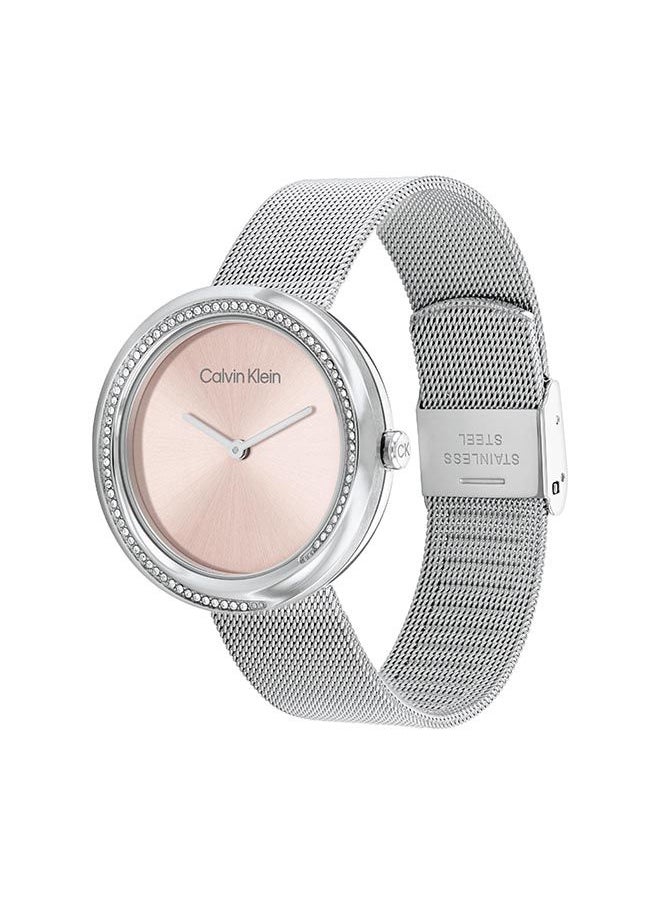 CALVIN KLEIN Twisted Bezel Women's Stainless Steel Wrist Watch - 25200149  - Image 2