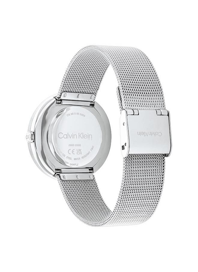 CALVIN KLEIN Twisted Bezel Women's Stainless Steel Wrist Watch - 25200149  - Image 3