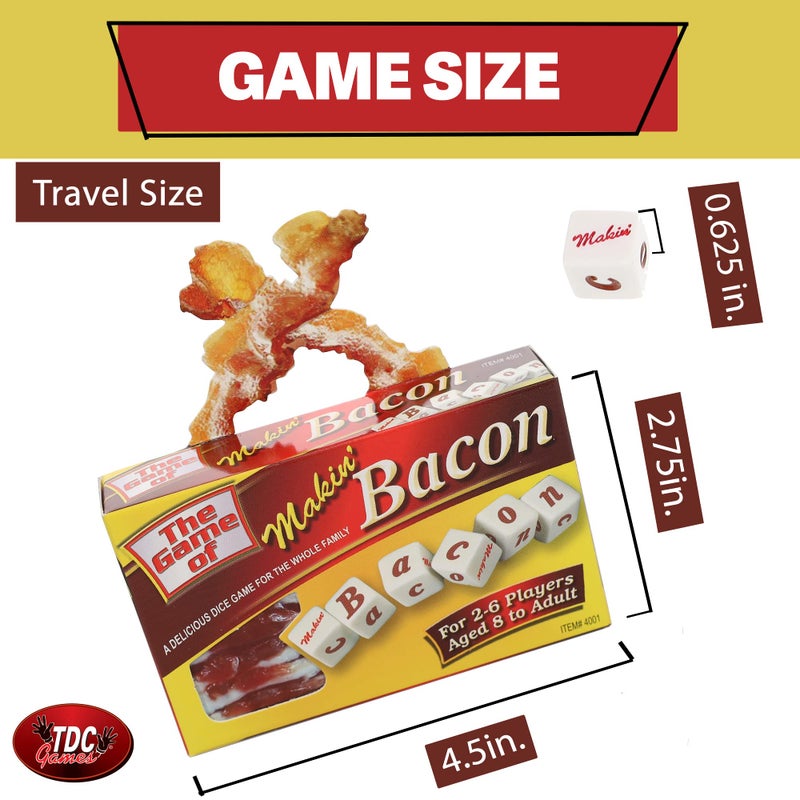TDC Games Makin’ Bacon Dice Game - Image 4