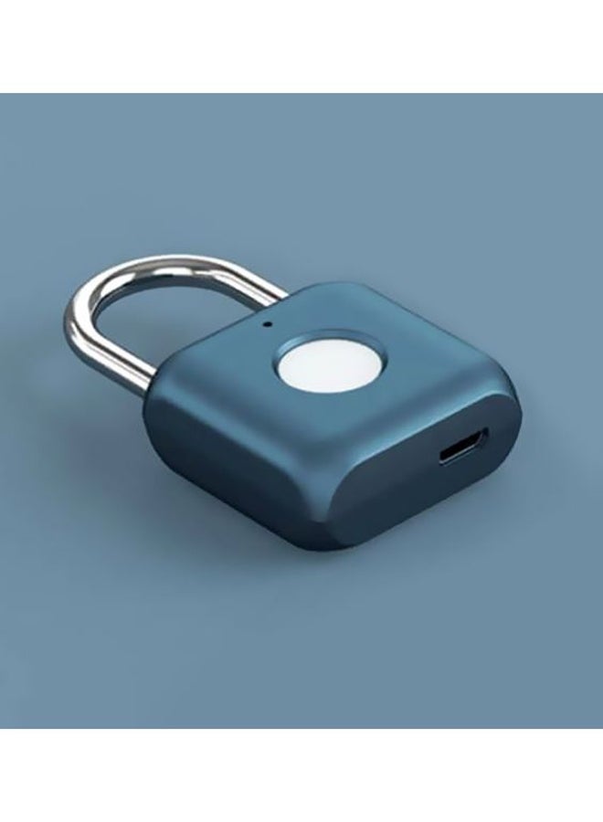 Xiaomi Youdian Kitty Smart Fingerprint Door Padlock Blue/Silver 13x3.5x9cm - Image 4