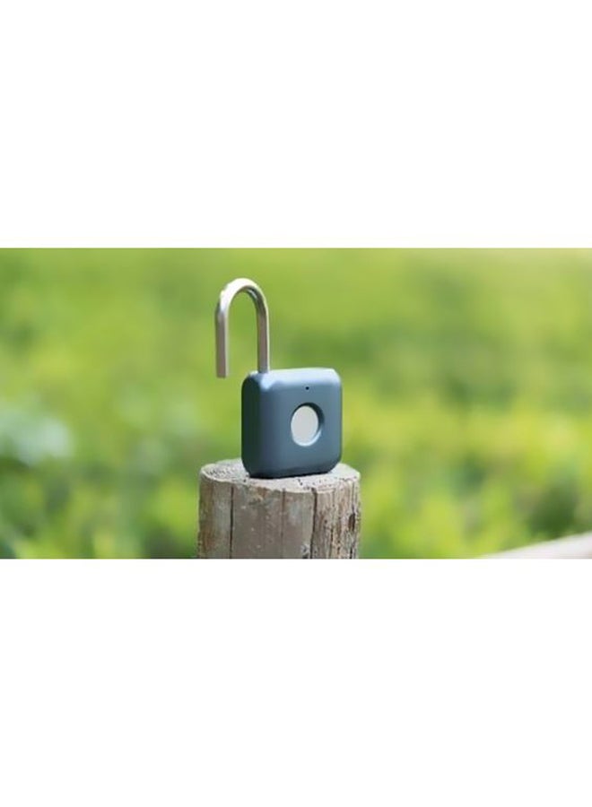 Xiaomi Youdian Kitty Smart Fingerprint Door Padlock Blue/Silver 13x3.5x9cm - Image 5
