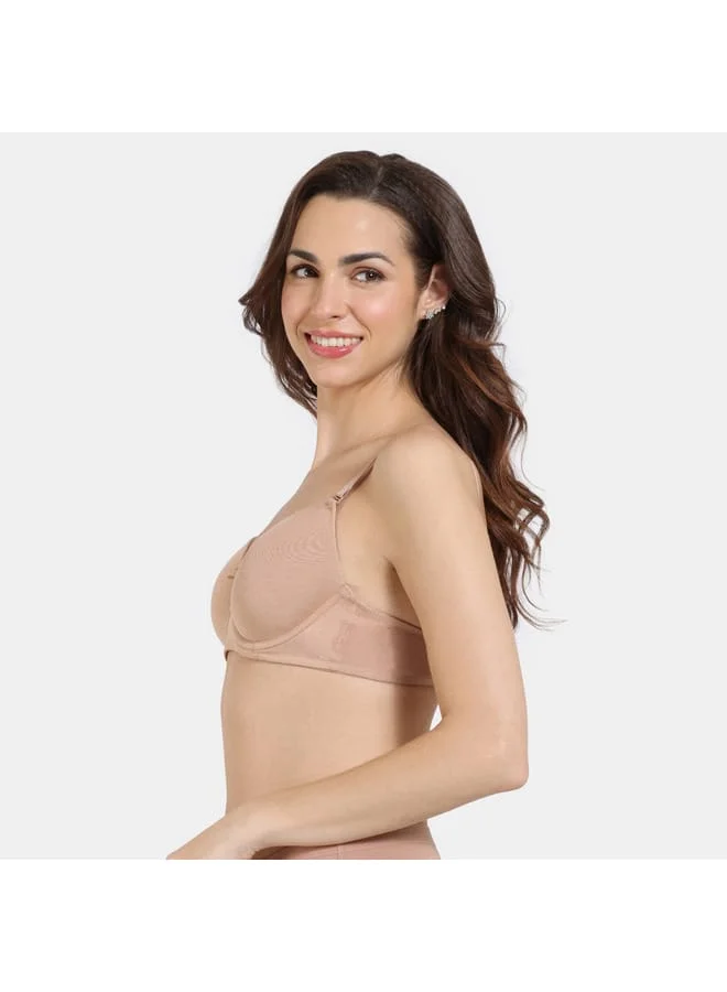 zivame Zivame Balconette Bra with Hook and Eye Closure