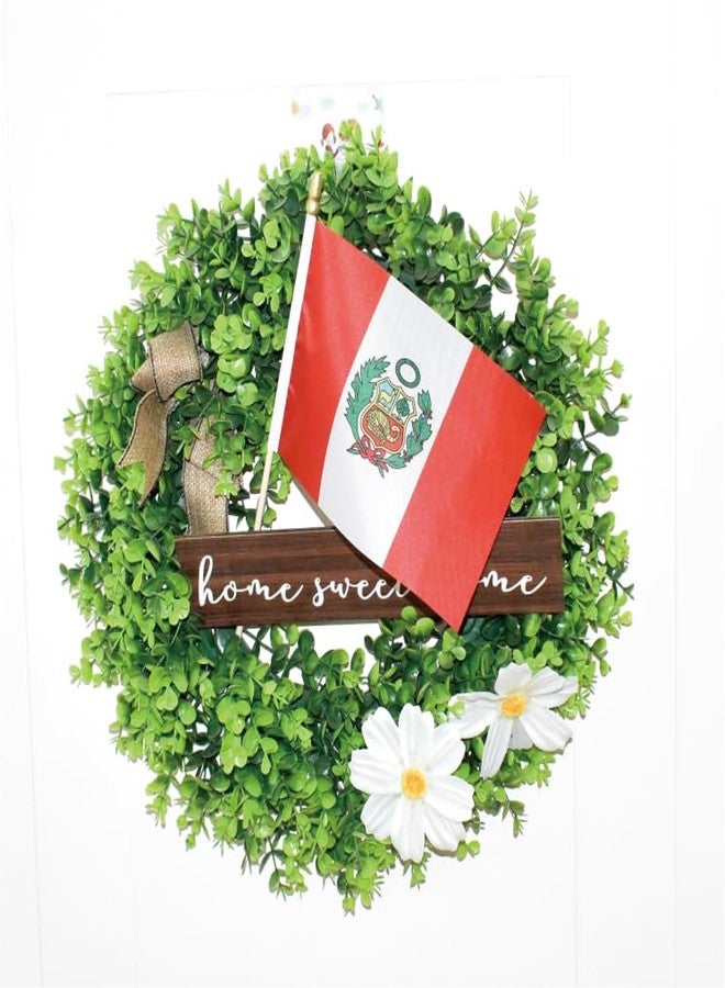 Ckexin 25Pack Small Peru Flag Handheld Mini Peruvian Flags on Stick 5x8 Inch - Image 5