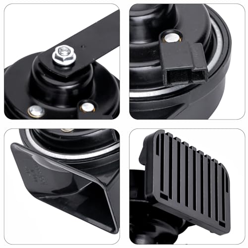 AOLIHAN Car Horn for Toyota with 1 to 2 Plug Compatible with Toyota, 12V Waterproof Dual-Tone Electric Snail Horn Train Horns Kit for Car - Image 3