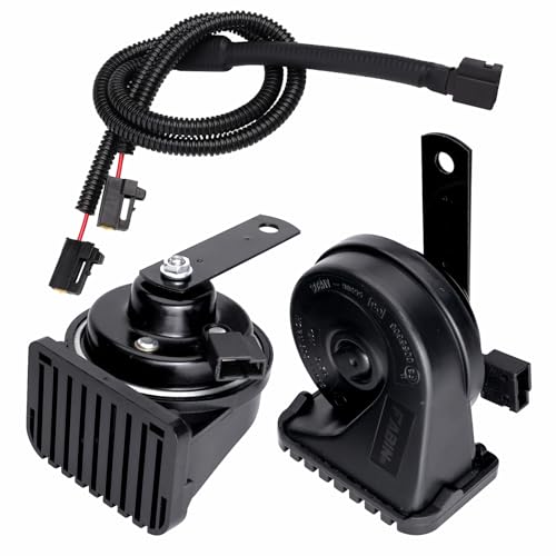 AOLIHAN Car Horn for Toyota with 1 to 2 Plug Compatible with Toyota, 12V Waterproof Dual-Tone Electric Snail Horn Train Horns Kit for Car - Image 1