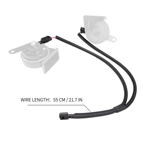 AOLIHAN Car Horn for Toyota with 1 to 2 Plug Compatible with Toyota, 12V Waterproof Dual-Tone Electric Snail Horn Train Horns Kit for Car - Image 4