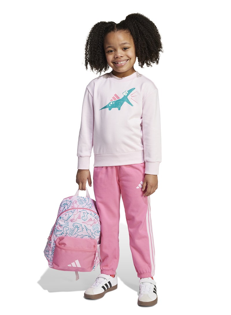 Adidas Kids Seasonal Essential Adiraptor Fleece Jogger Set  - Image 5