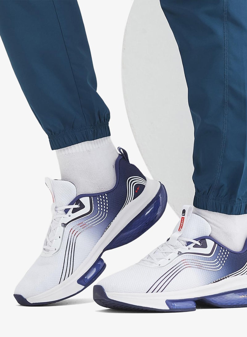 CAMPUS Men's White Low-Top Sneakers - Smart Streetwear Vibe Shoes with Soft Cushioning and Bold Accents - Image 1