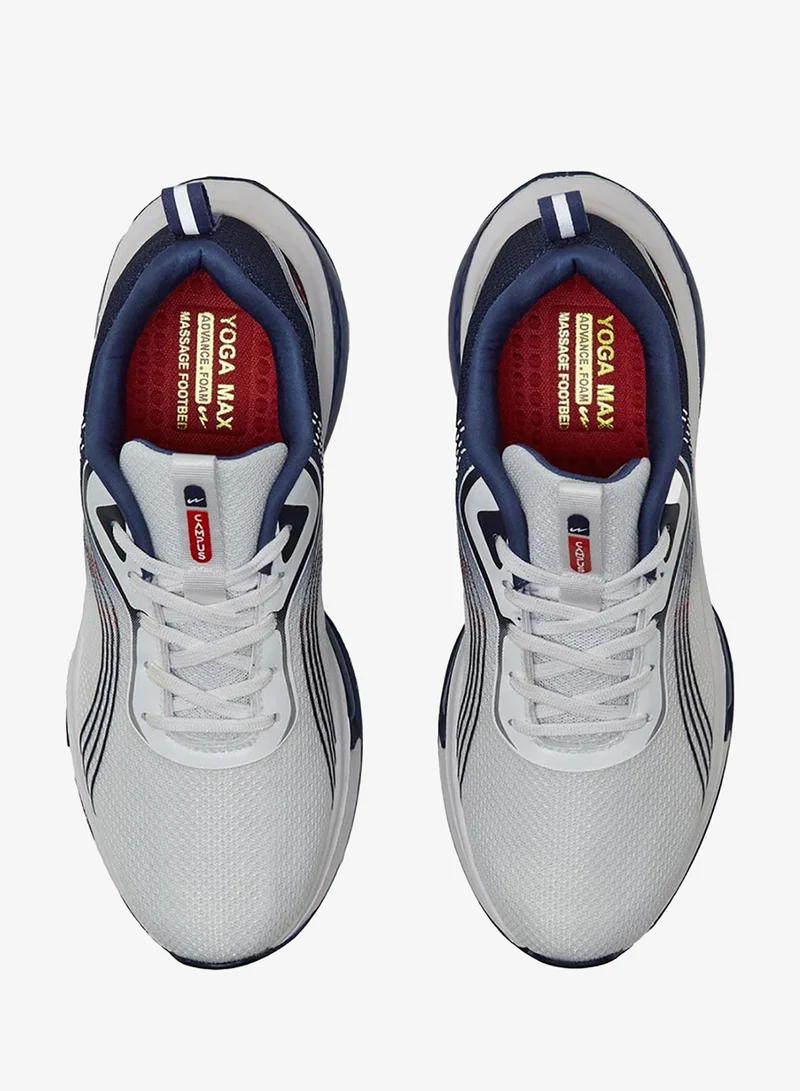 CAMPUS Wht/Navy Campus OG-01 Men's Retro Court Sneakers – Cushioned Sole, Lace-Up – White/Navy for Men | Best Price UAE