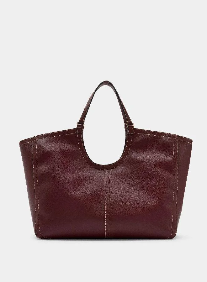 بارفوا حقيبة تسوق عادية مع حقيبة