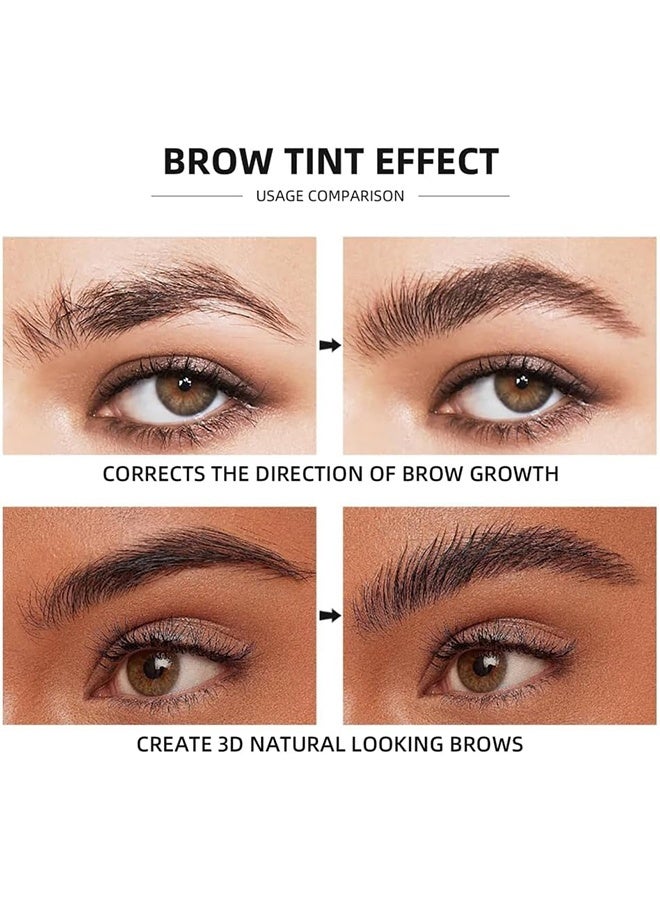 ibcccndc Brow Lamination Kit, 2 In 1 DIY Eyebrow Lamination Kit with Black & Brown Colors for Fuller Thicker Brows, Professional Eyebrow Perming Kit for Salon & Home Use, Lasts Up to 6 Weeks - Image 4