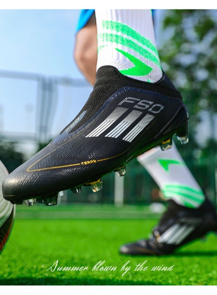 SKT Shiketro Laceless Football Shoes For Men And Women, Youth, Broken Nails, Long Nails, Competition Training Shoes, Portable And Non-Slip Outdoor Sports Shoes - Image 3