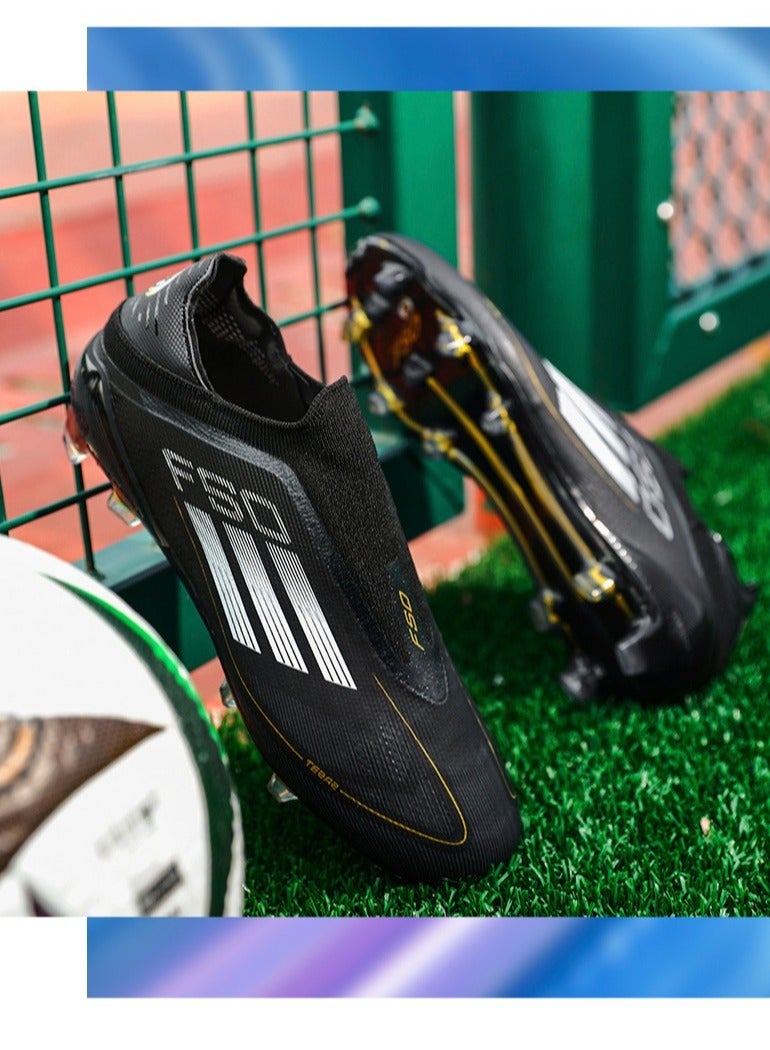 SKT Shiketro Laceless Football Shoes For Men And Women, Youth, Broken Nails, Long Nails, Competition Training Shoes, Portable And Non-Slip Outdoor Sports Shoes - Image 5