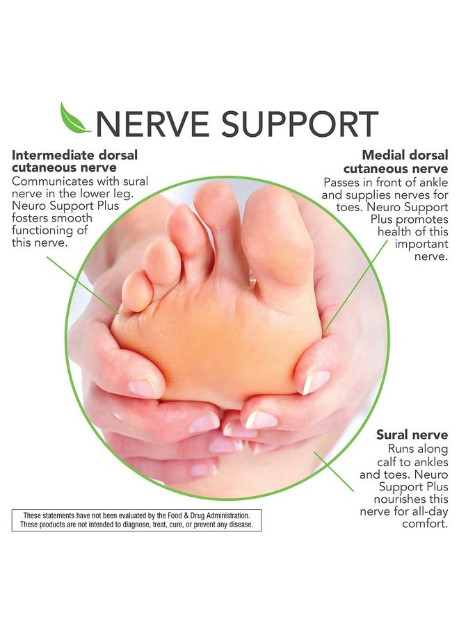 Botanic Choice - Neuro Support Plus For Healthy Feet And Nerves Circulatory Support For Your Feet & Leg Comfort Vitamin For Nerve 60 Capsules - Image 1