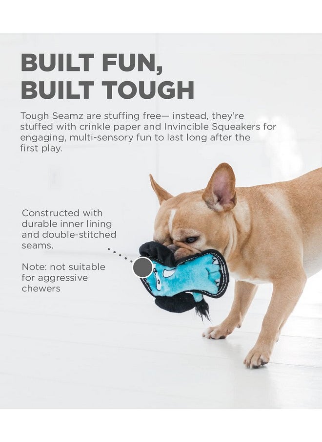 outward hound Outward Hound Tough Seamz Elephant Plush Dog Toy, Small  - Image 3