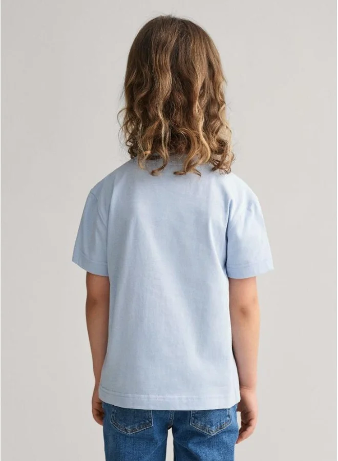 غانت Kids GANT Dog Print T-Shirt
