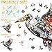 Qiuenisray Wooden Puzzles for Adults 500 Pieces Pelican Jigsaw Puzzles FSC Certified Wall Decor Unique Animal Shape Puzzles Pieces Bird Wood Puzzle Festival Gifts for Family Friend 212x211 in - Image 4