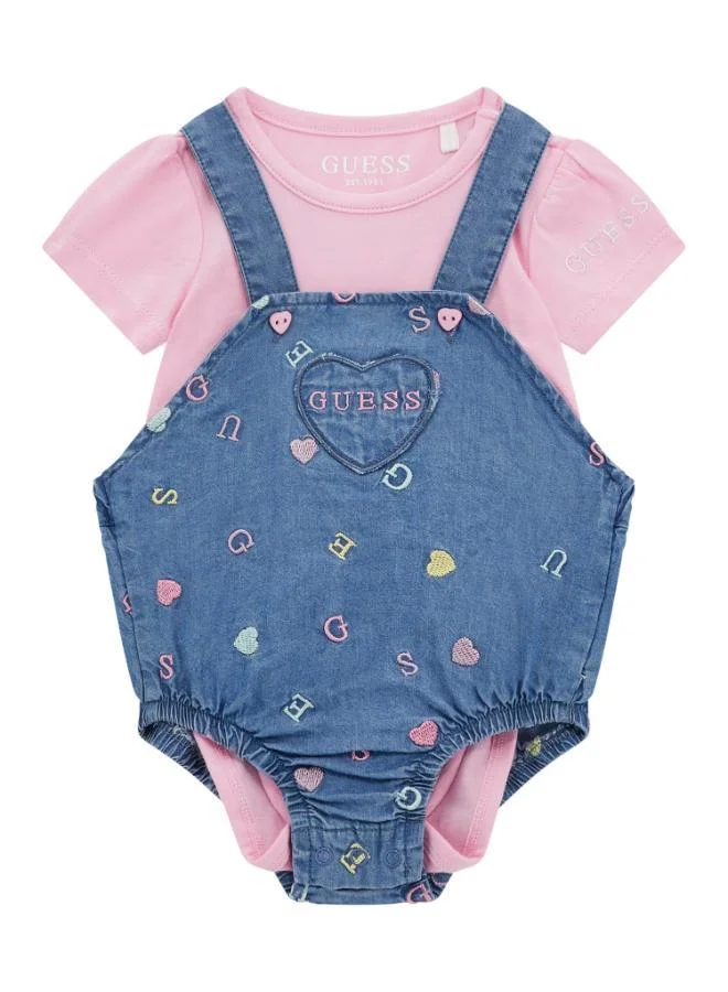 جس Kids Printed Romper