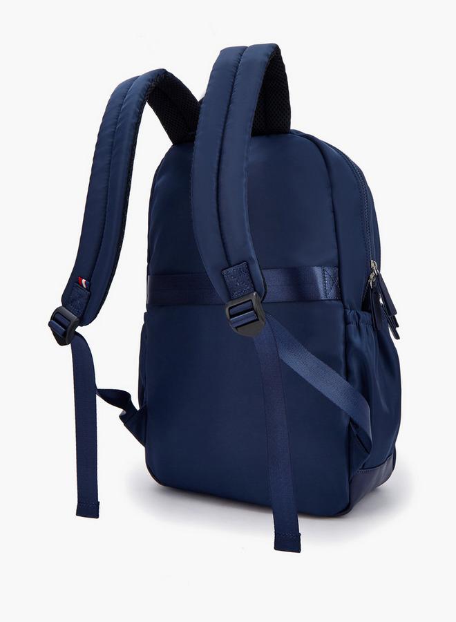 Lee Cooper Logo Print Backpack With Padded Shoulder Straps - Image 5