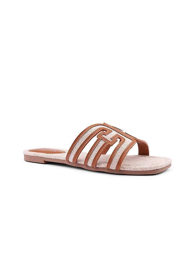 IconStyle Embellished Slide Sandals