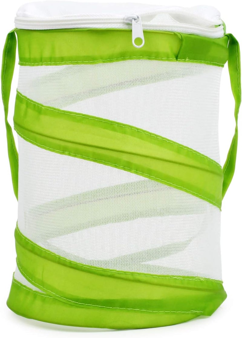 RESTCLOUD 2-Pack Mini Butterfly Habitat, Insect Mesh Cage, Bug Terrarium Pop Up 5.5" x 7" Tall (Pack of 2) - Image 3