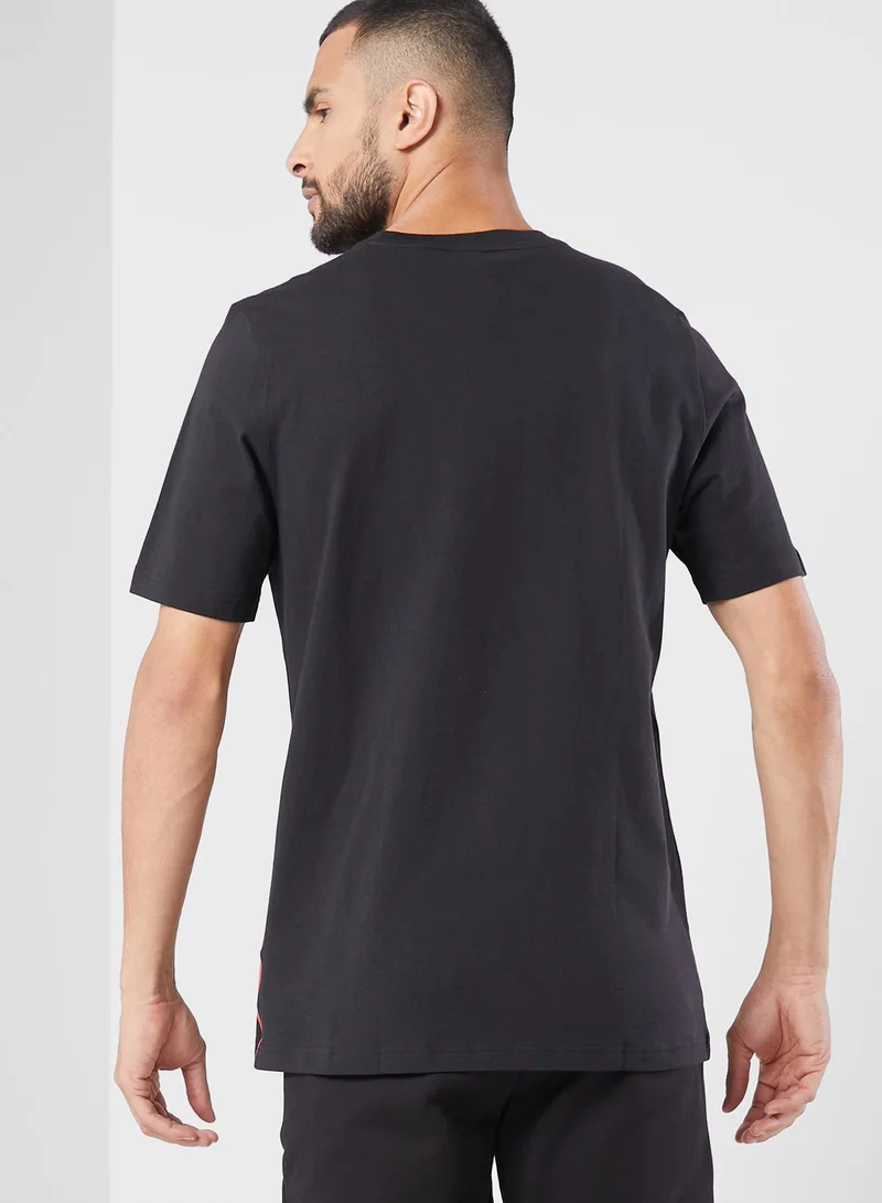 Adidas Colour Block T-Shirt