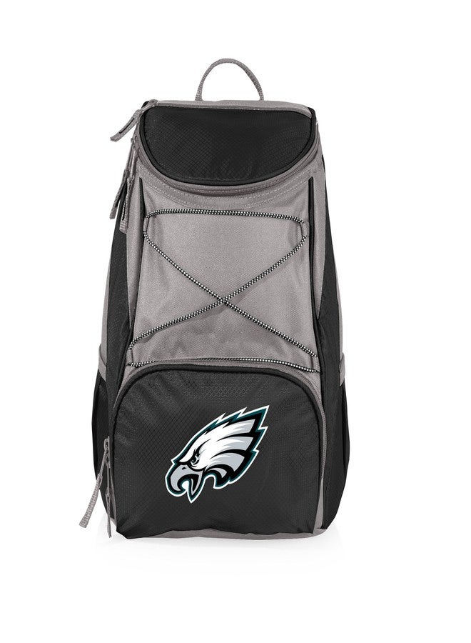 Picnic Time Black Philadelphia Eagles PTX Backpack Cooler - Image 1