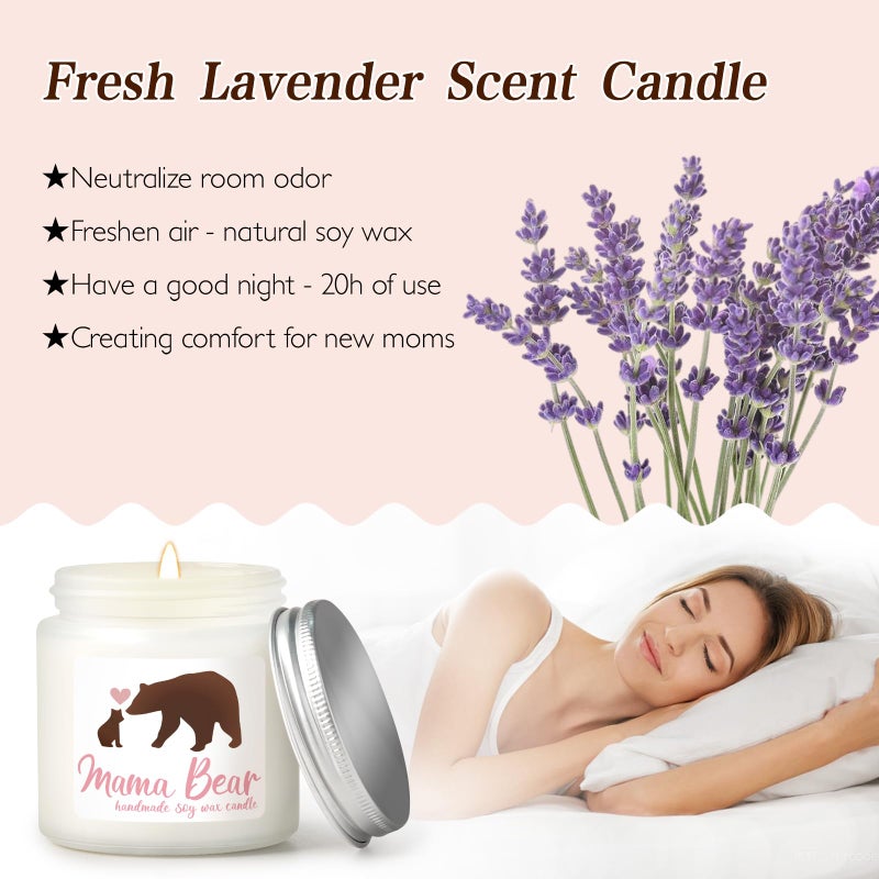 Suhctuptx New Mom Gifts for Women, 7pcs Pregnancy Gifts for Expecting Mom, Mother to be After Birth, First Time Care Package After Baby, Congrats on Postpartum Present with 16 oz Mama Glass Cup - Image 5