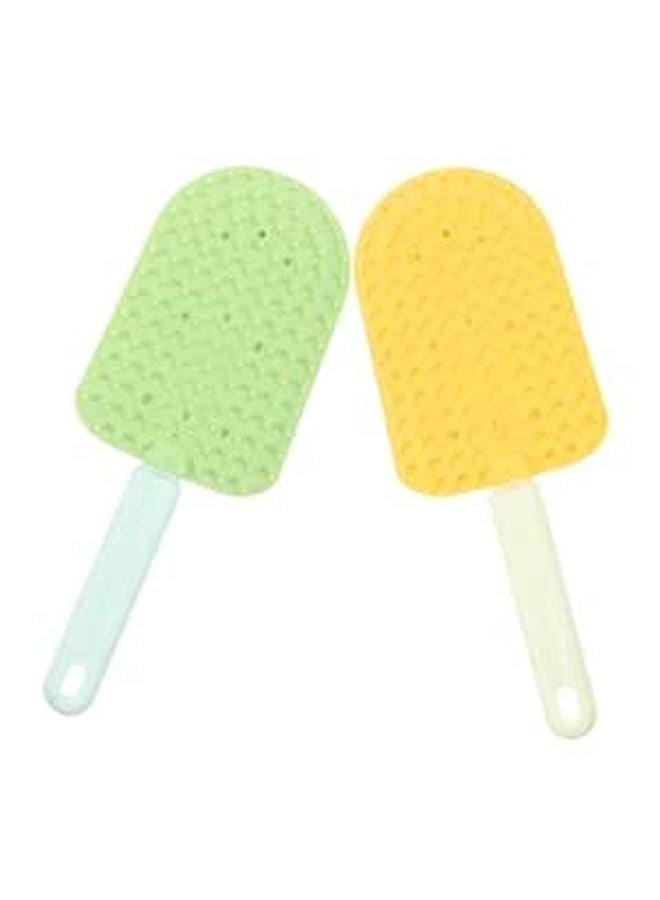 Double Sided Cat Brush For Matted Fur Remover Deshedding Washable Pet Comb 2 Pack - Image 1
