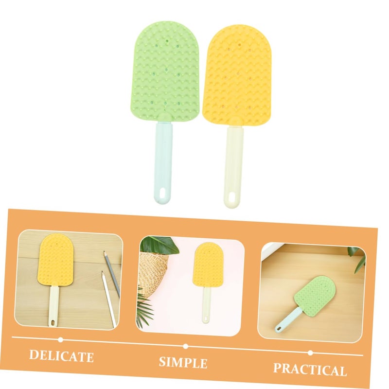 Double Sided Cat Brush For Matted Fur Remover Deshedding Washable Pet Comb 2 Pack - Image 4