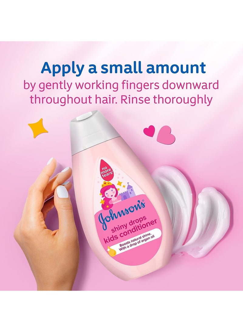 Johnson's Shiny Drops Kids Conditioner 200 ML - Image 2