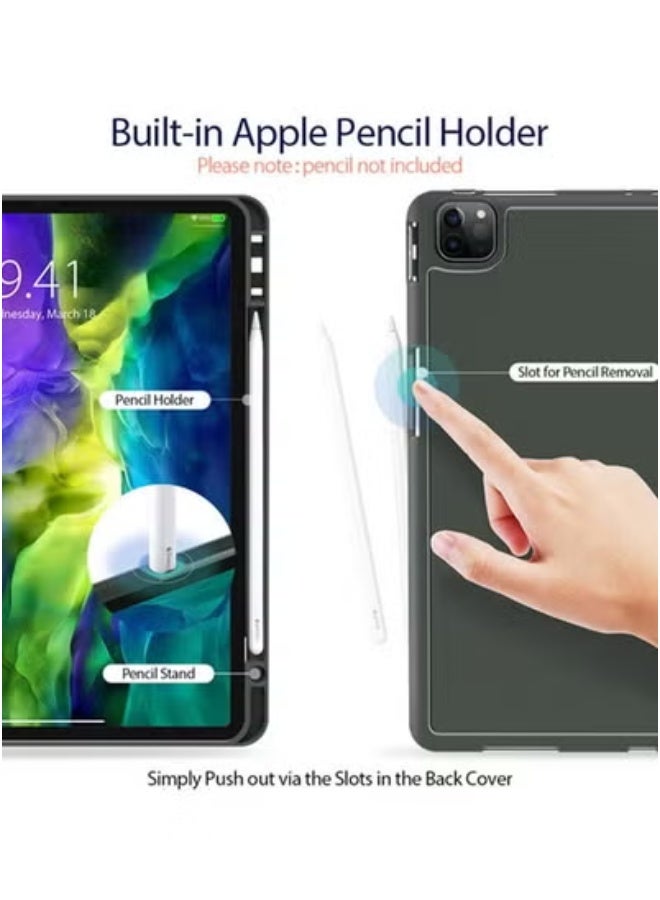 TIGER Slim Protective Case Cover for Apple iPad Pro 12.9-Inch 2020 – Elegant Pink | Lightweight Shockproof Shell with Anti-Scratch Surface | Full Body Protection with Precise Cutouts for Camera, Buttons & Ports | Ideal for Daily Use, Office, Travel & School - Image 2