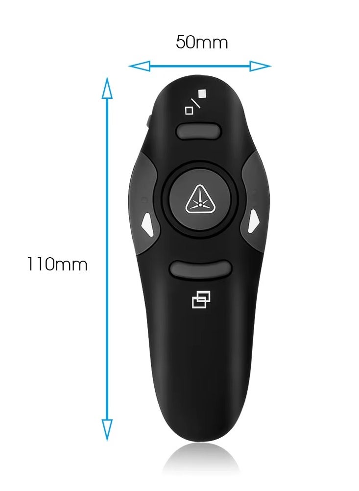 Generic - Wireless Pointer Pen Powerpoints Clicker USB 2.4G Presenter Presentation Remote Control Projector PPT Slides Pointing Pens - Image 1