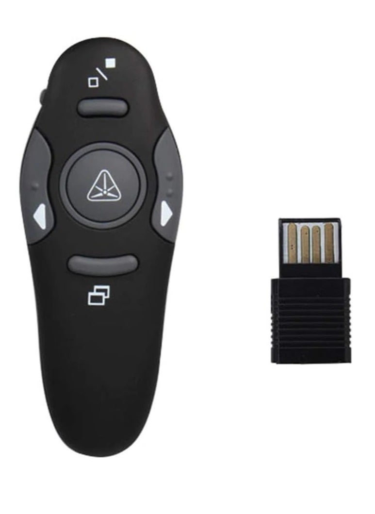 Generic - Wireless Pointer Pen Powerpoints Clicker USB 2.4G Presenter Presentation Remote Control Projector PPT Slides Pointing Pens - Image 1