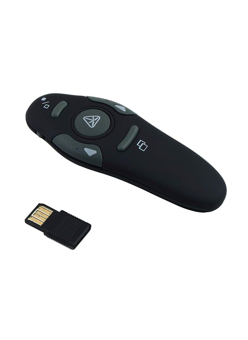 Generic - Wireless Pointer Pen Powerpoints Clicker USB 2.4G Presenter Presentation Remote Control Projector PPT Slides Pointing Pens - Image 1