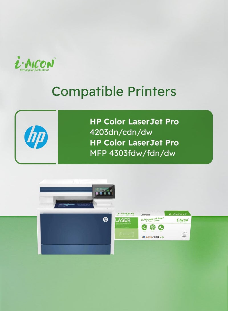 i-Aicon Compatible Laser Toner Cyan (HP W2301A | 230A) - Image 3