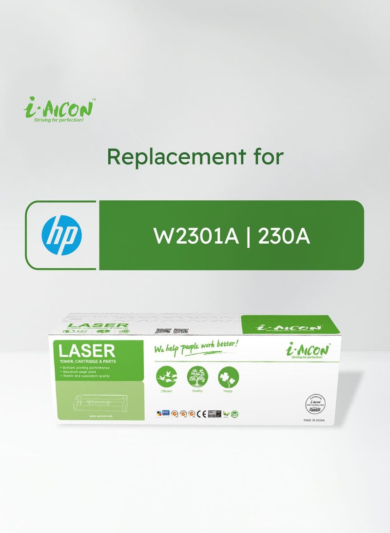 i-Aicon Compatible Laser Toner Cyan (HP W2301A | 230A) - Image 2