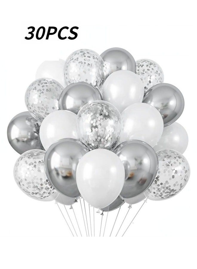 30-Piece Decorative Birthday Party Celebration Activities Inflatable Balloon Set - Image 1